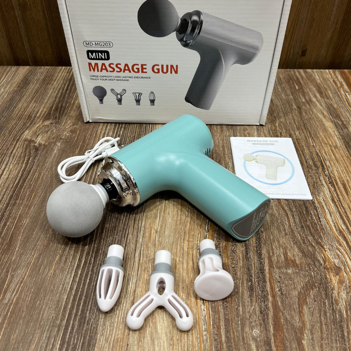 Mini Massage Gun MD-MG203 – Portable Deep Tissue Percussion Massager