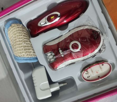 Kemei 3 in 1 Rechargeable Epilator and Shaver for Women