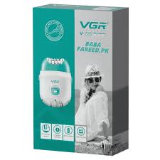 VGR V-726 Wet & Dry Compact Professional Cordless Women Epilator Ratings 8