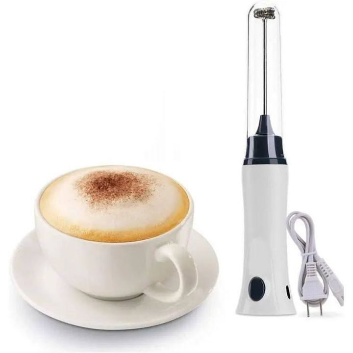 Rechargeable Milk Frother and Foamer - Electric Coffee Beater | 220V