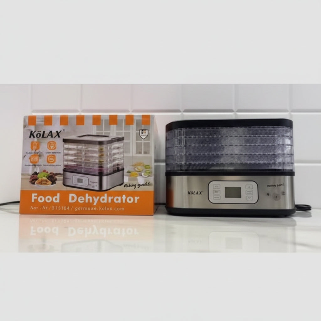 KoLAX Food Dehydrator – 5-Tray Electric Fruit & Vegetable Dryer