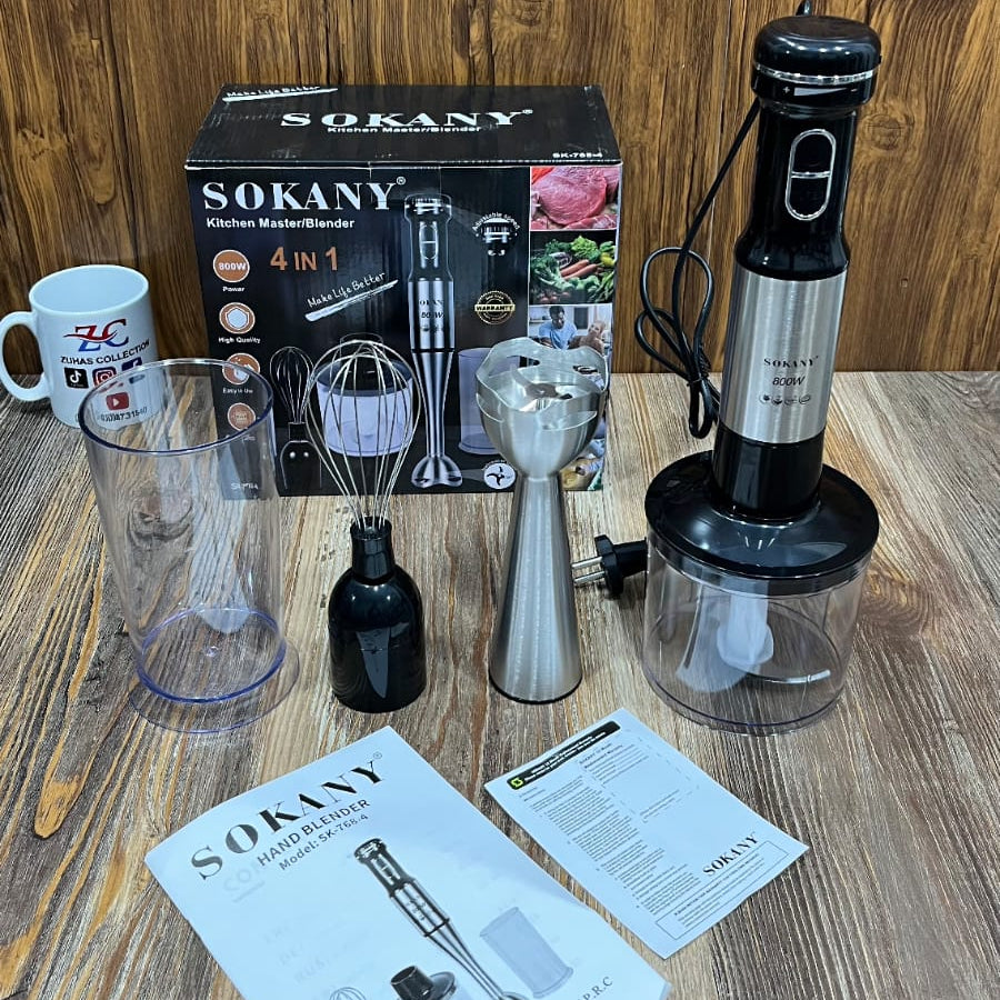 SOKANY 4 in 1 Blander Set.