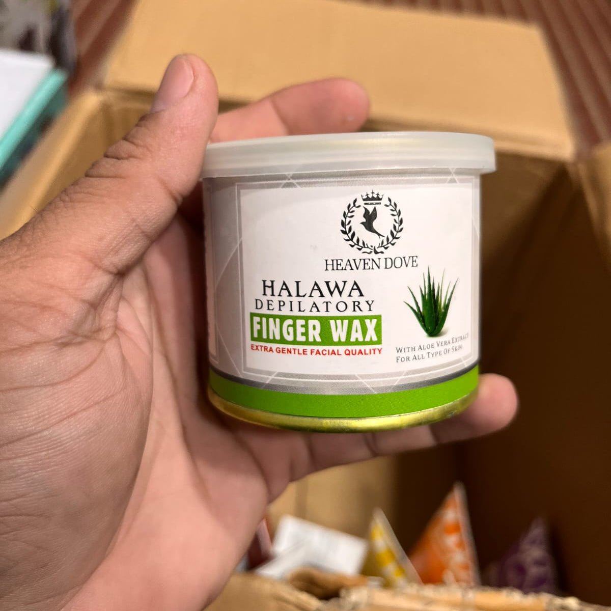 Heaven Dove Halawa Depilatory Finger Wax