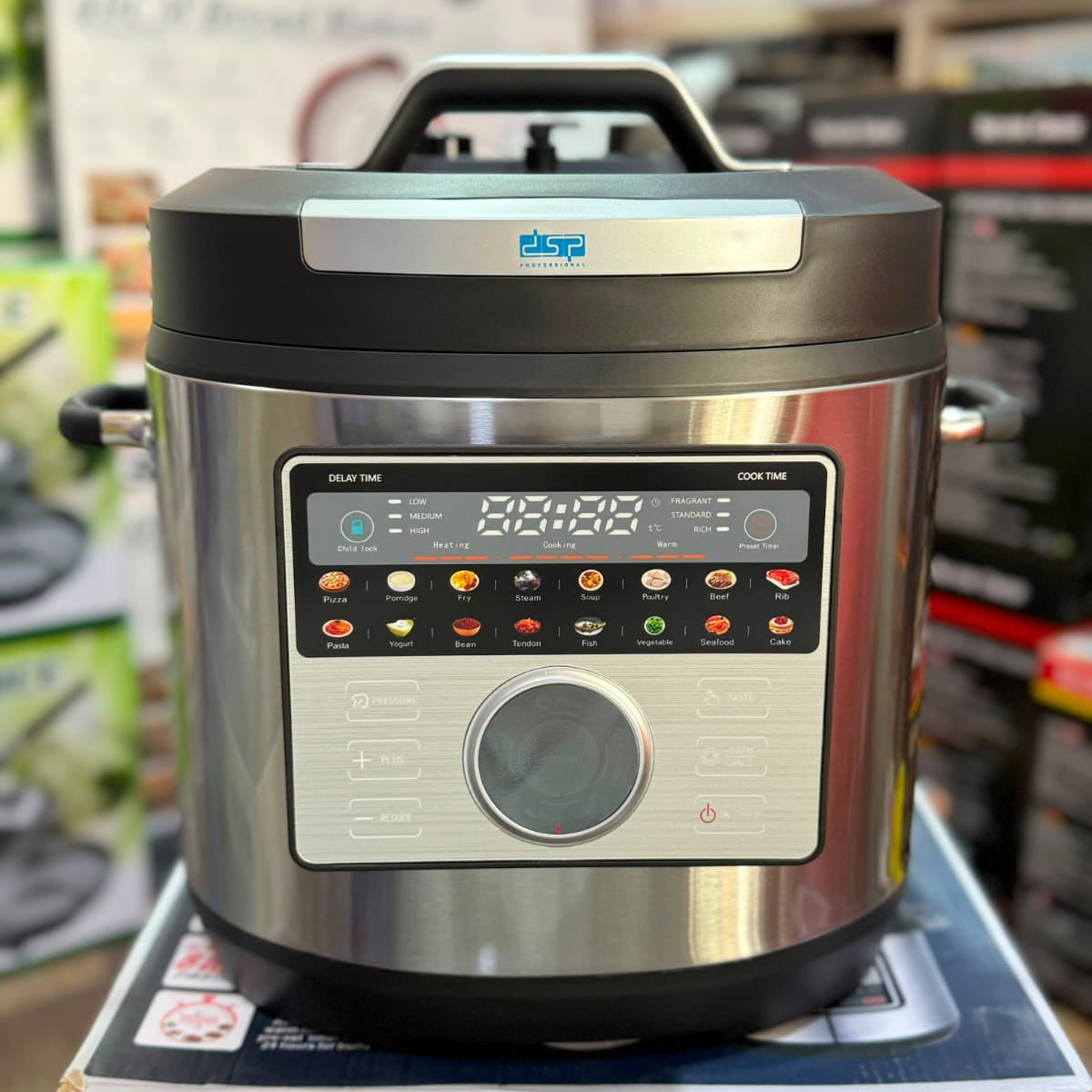 DSP Intelligent Electric Pressure Cooker X2000 Pro – 8L 1300W Multi Cooker