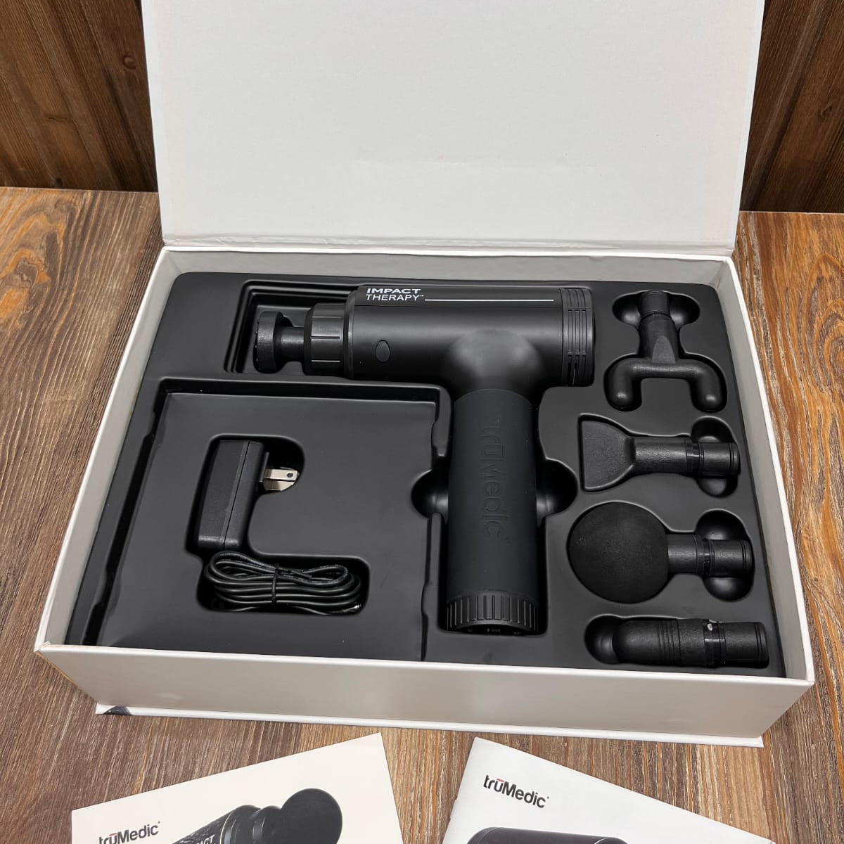 truMedic truRelief Impact Therapy Massage Gun – Lifetime Battery Guarantee