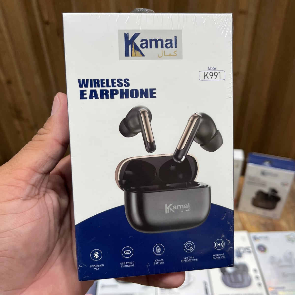 Kamal K991 Wireless Earphones – Reliable Everyday Sound & Comfort