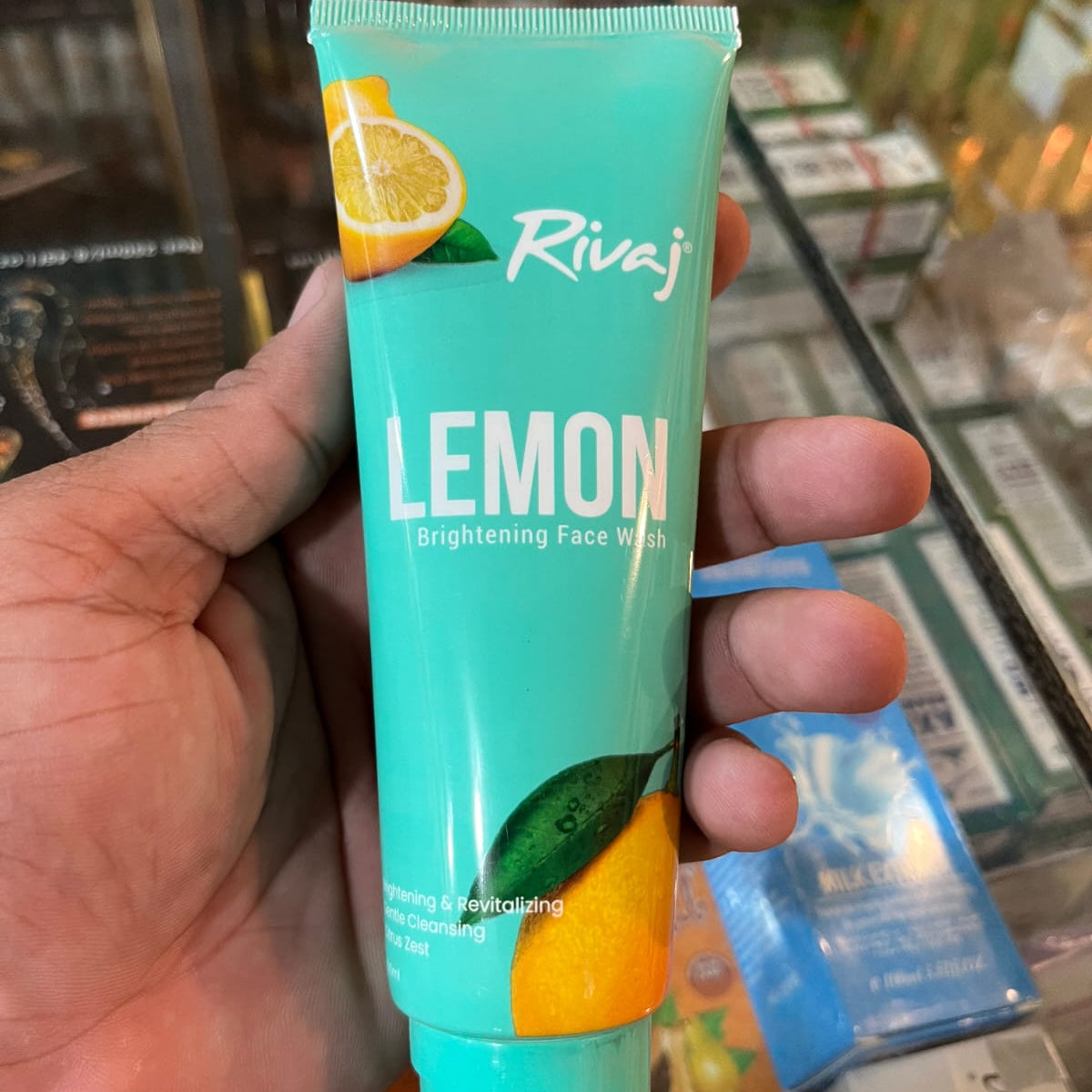 Rivaj Lemon Brightening Face Wash | Oil Balancing with Vitamin C