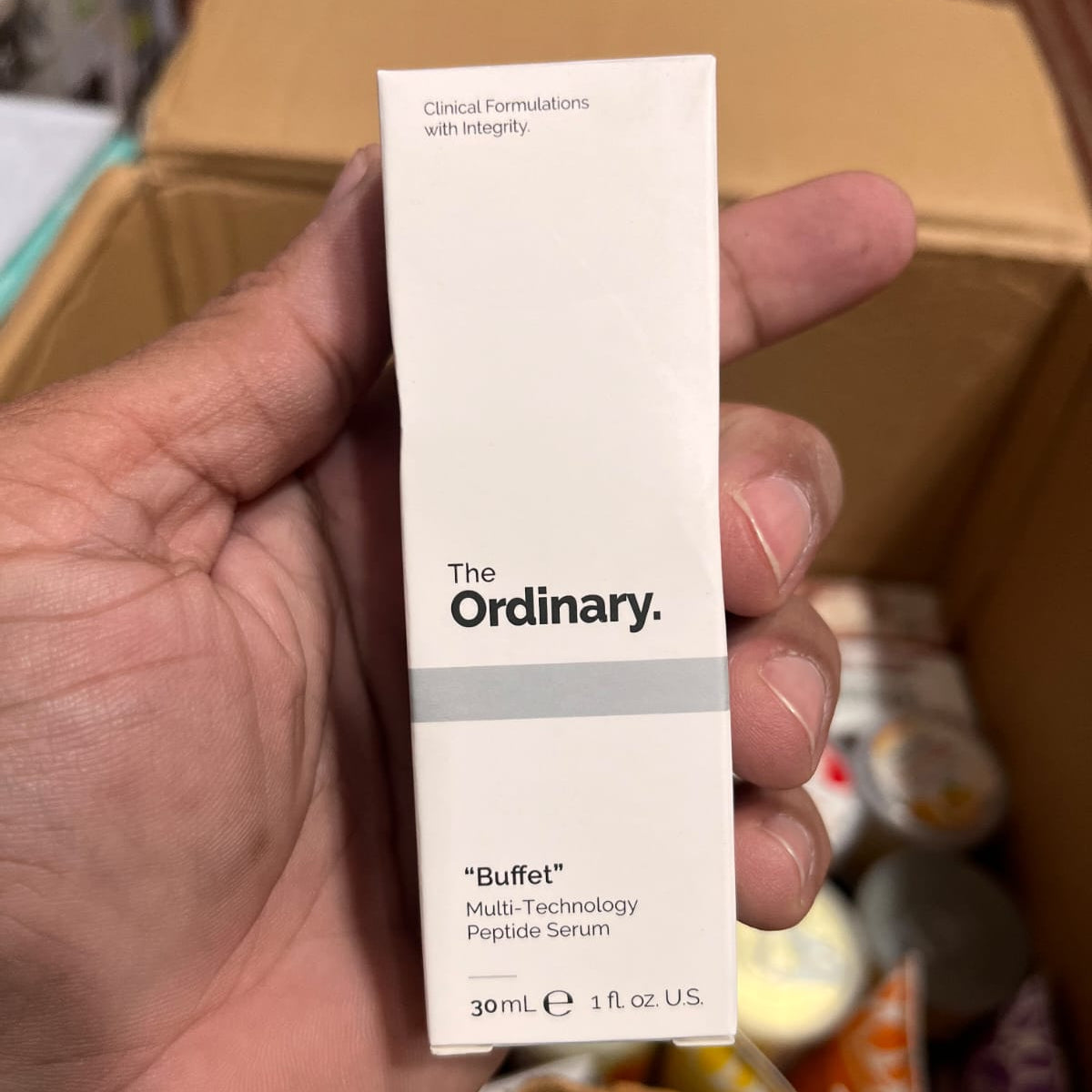 The Ordinary Multi-Peptide + HA Serum, formerly known as "Buffet"