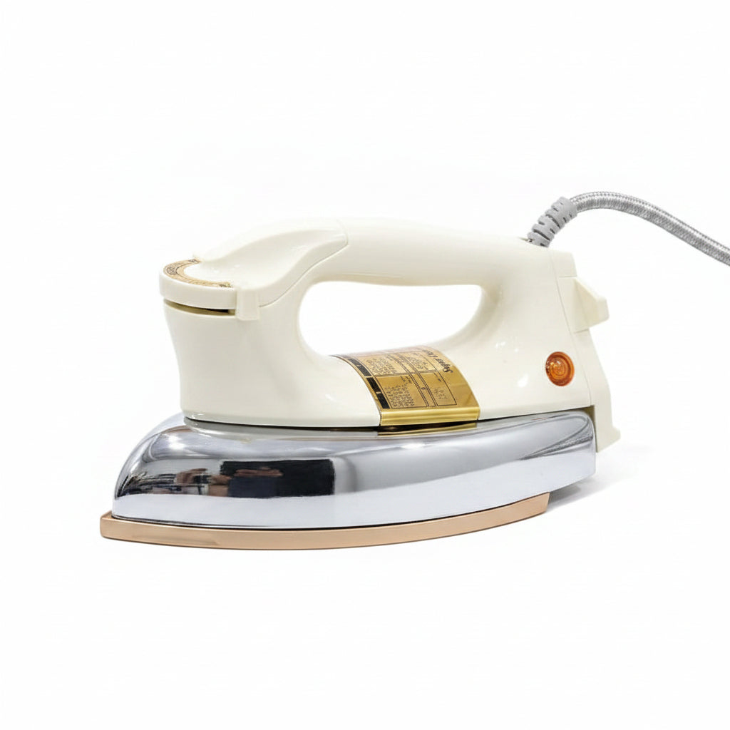 Super Crest Heavy Dry Iron 1200W (Model SCT-1034) with Ceramic Soleplate