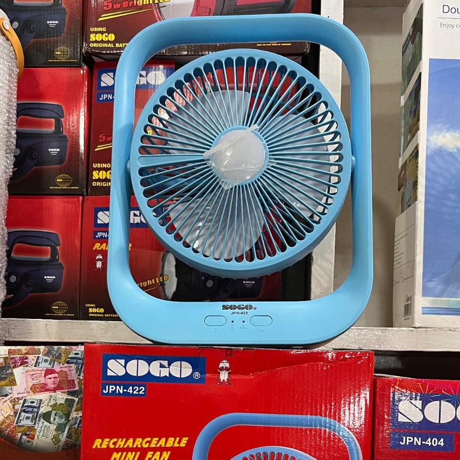 SOGO JPN-422 Rechargeable Mini Fan