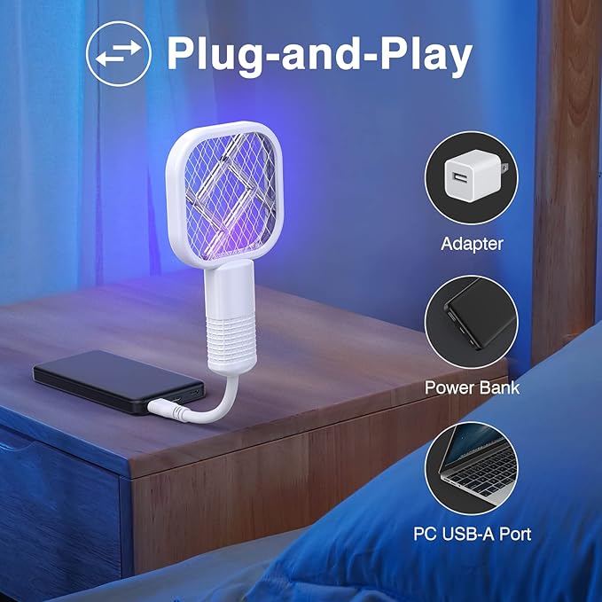 Mosquito Killer Racket Lamp/Pocket Size
