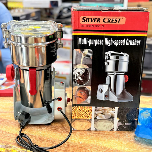 Silver Crest  Powder Grinder  | 250 GM | For Cereal |Grain |Spice Powder Grinder Machine 100% Copper Motor.
