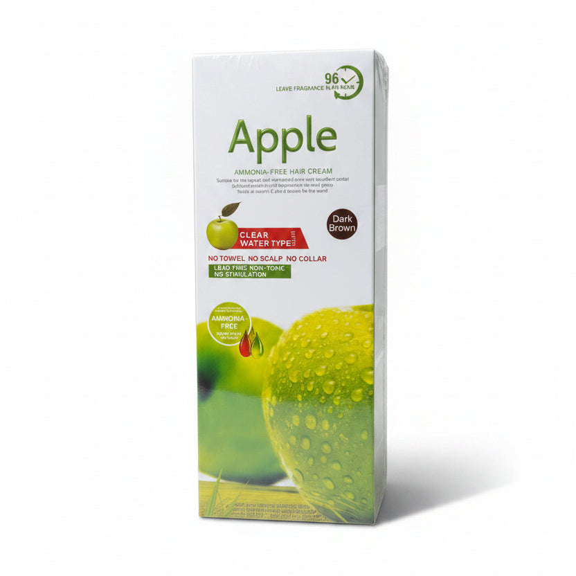 Apple Ammonia-Free Hair Cream 96-Hour Fragrance – Dark Brown