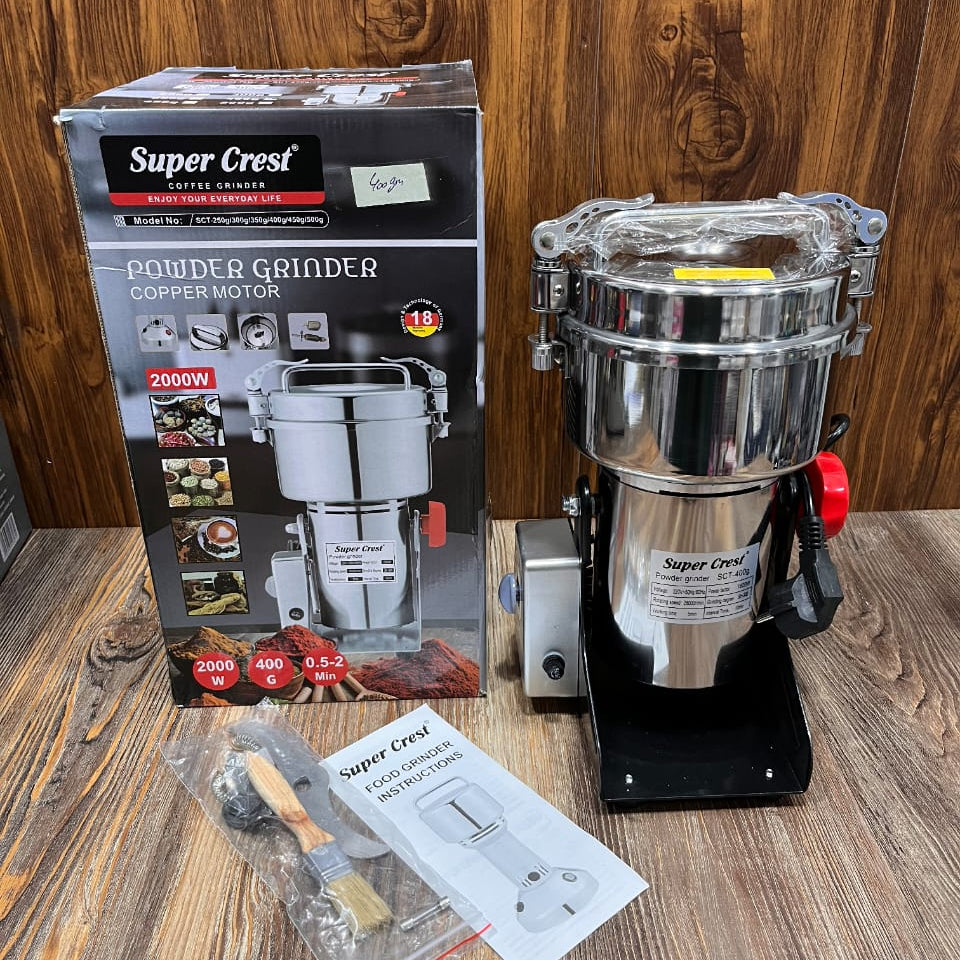 Super Crest Masala Grinder/Ingredients Gridner 500 Gram