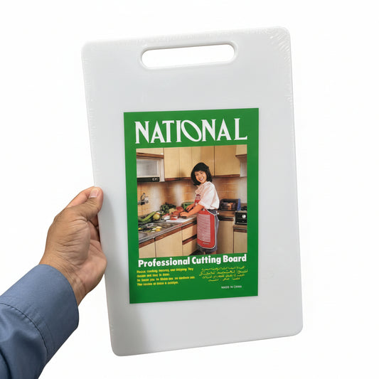 National Professional Cutting Board – Durable Anti-Slip Plastic Chopping Board