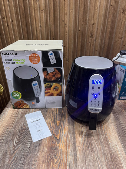 SALTER 4.5L  XL Digital Hot Air Fryer 1500W | Healthy Oil-Free Cooking