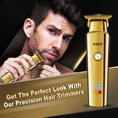 VGR  Professional Electric Hair Trimmer Cordless Beard & Hair Clipper For Men Hair Cutter Machine