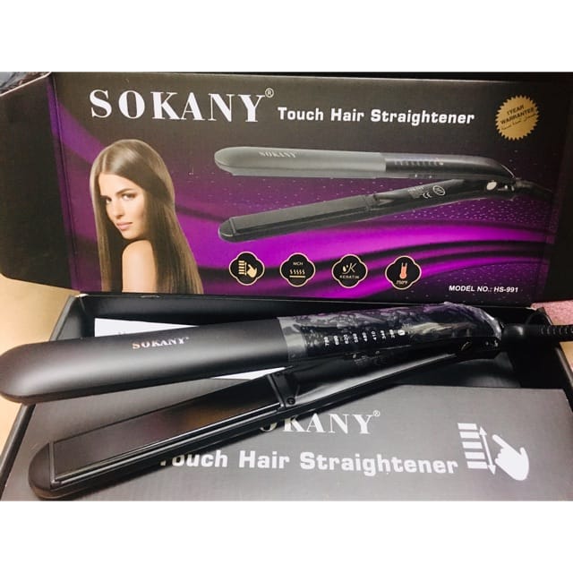 SOKANY Electric Touch Hair Straightener