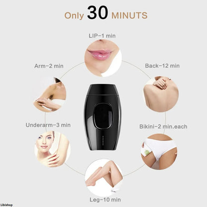 Portable Hair Removal Laser Epilator, Painless Face Body Hair Removal Machine, Body Care Depilation Tool