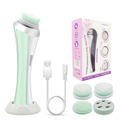 3 in 1 Electric Face Cleansing Brush & Spa Skin Care Massage