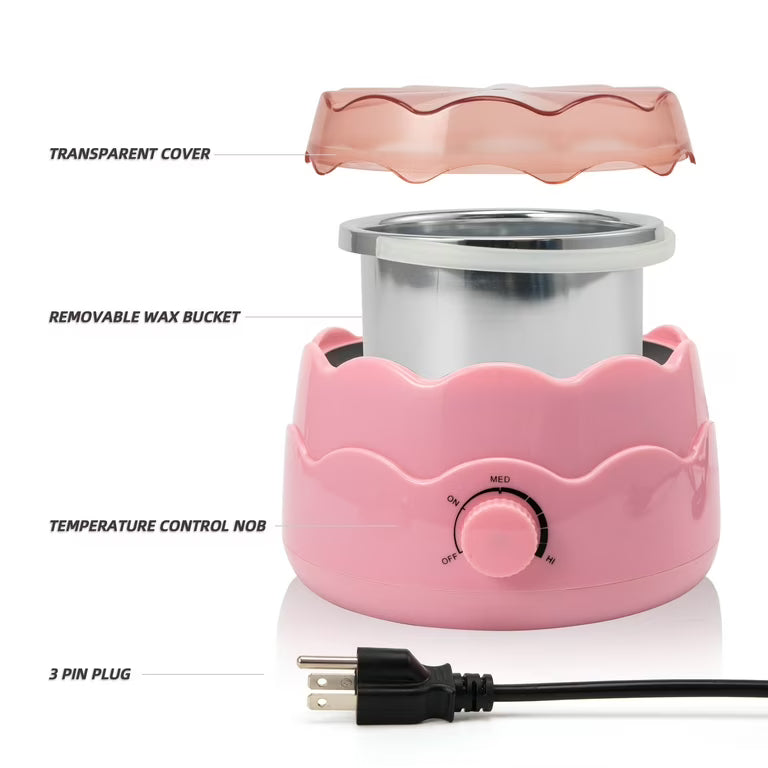 Wax Machine  for Hair Removal Adjustable Temperature Portable Electric Hot Wax Warmer Machine