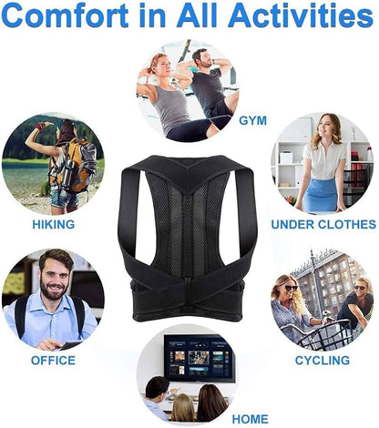 TS Ortho & Surgical Posture Alignment Support with Metal Support for Men and Women
