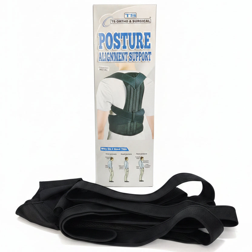 TS Ortho & Surgical Posture Alignment Support with Metal Support for Men and Women