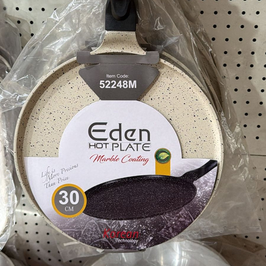 Eden Hot Plate 30cm - Marble Coating Non-Stick Korean Technology
