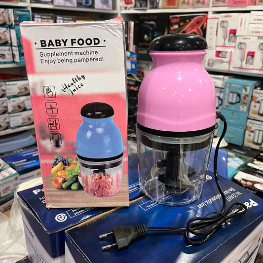 Baby Food Supplement Machine – Electric Mini Chopper for Healthy Baby Food & Juice