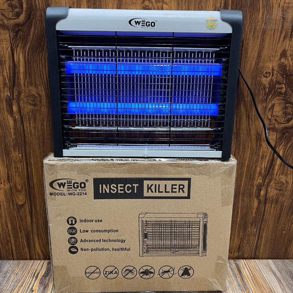 Wego WG-2216  | Small size | electric insect killer featuring 2x10W UV tubes.