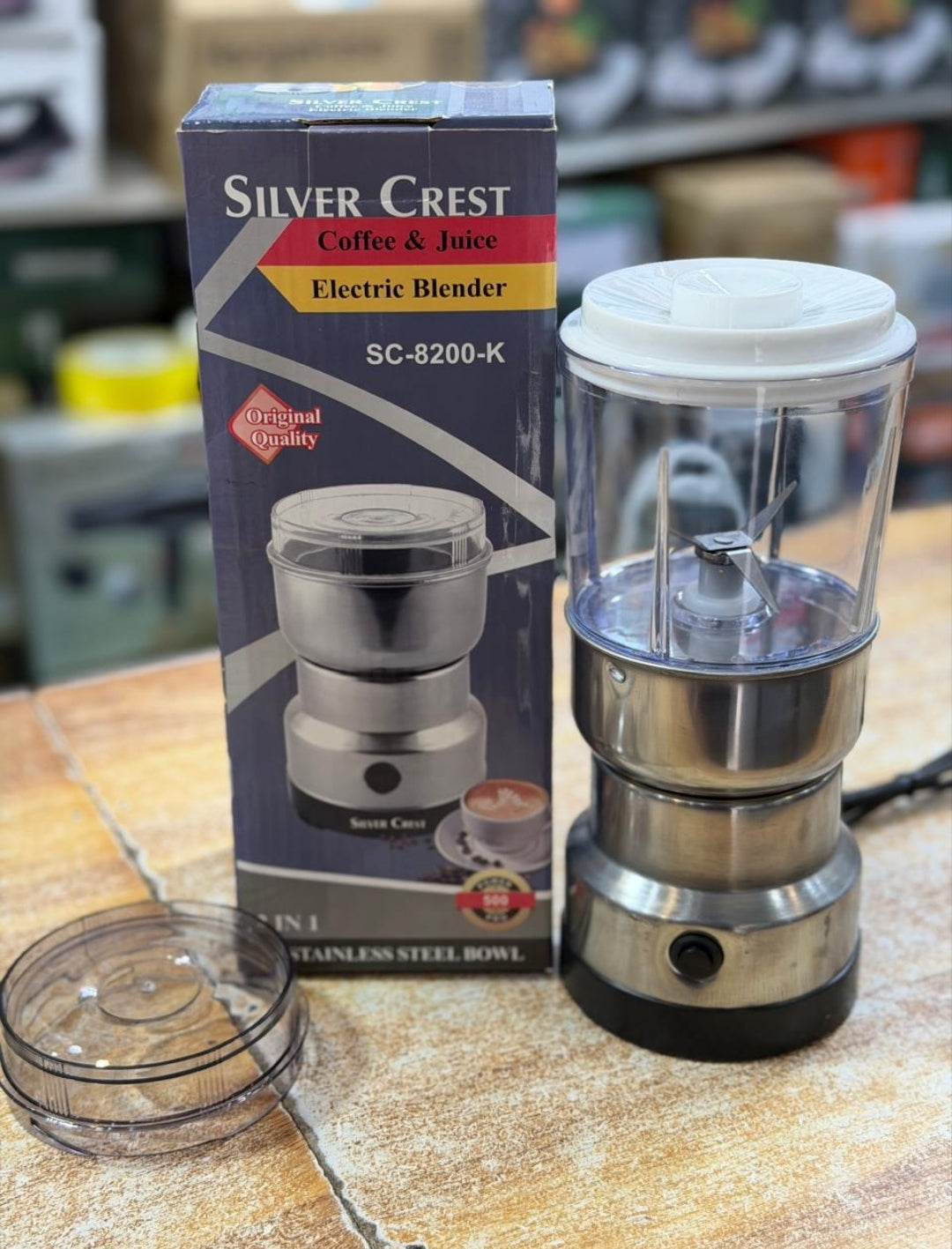 Silver crest electric grinder Hot Selling Stainless Steel Electric Seasoning Spice Coffee Grinder