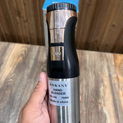 SOKANY Single Electric Blender Stick 4 Blades | HB-748