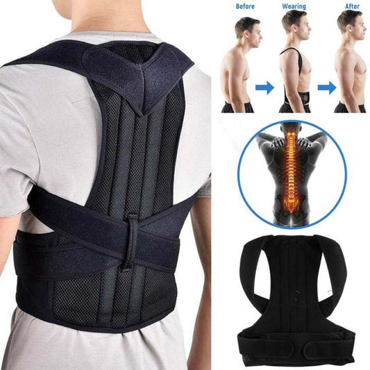 TS Ortho & Surgical Posture Alignment Support with Metal Support for Men and Women