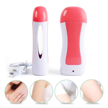 3 In 1 Depilatory Hair Removal Wax Heating Machine With Strips & Original Wax