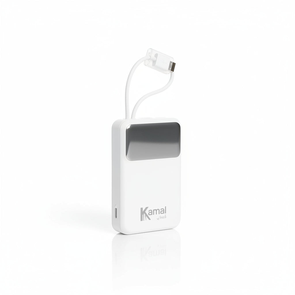Kamal 20000mAh 22.5W PD Fast Charging Power Bank with Built-in Cables (KPB2002)