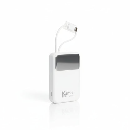 Kamal 20000mAh 22.5W PD Fast Charging Power Bank with Built-in Cables (KPB2002)
