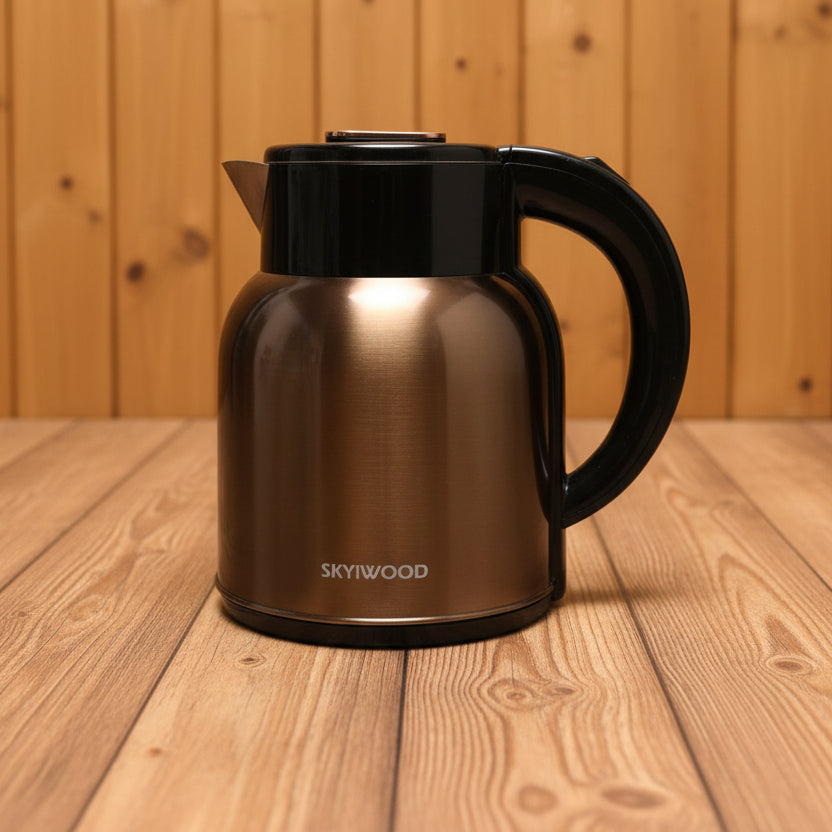 Skyiwood SK-720CK 2.0L Stainless Steel Electric Kettle – 1500W Fast Boiling Double-Layer Water Boiler