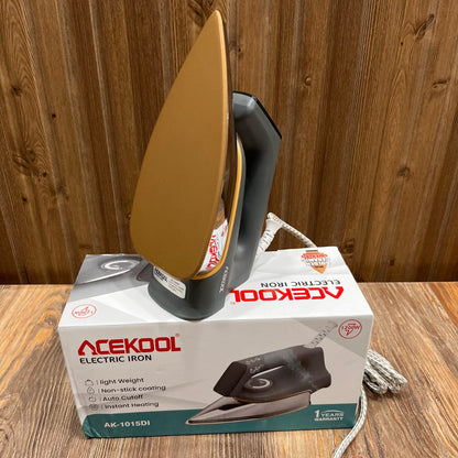 Cosmos Electric Dry Iron – 400W Lightweight Non-Stick Coating with Auto Cutoff