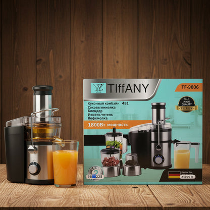 Tiffany TF-9006 4-in-1 Juicer Blender Grinder 1800W Germany Model