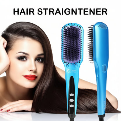 American Lot Acevivi Digital Hair Straightener Brush (Without Box - 100% Original)