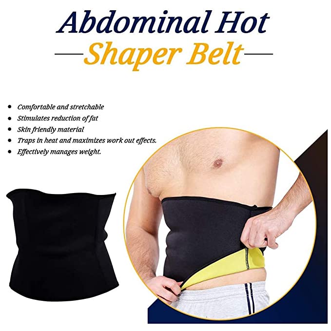 Swaet Silm Belt Neoprene Sweat Waist Trimmer & Body Shaper