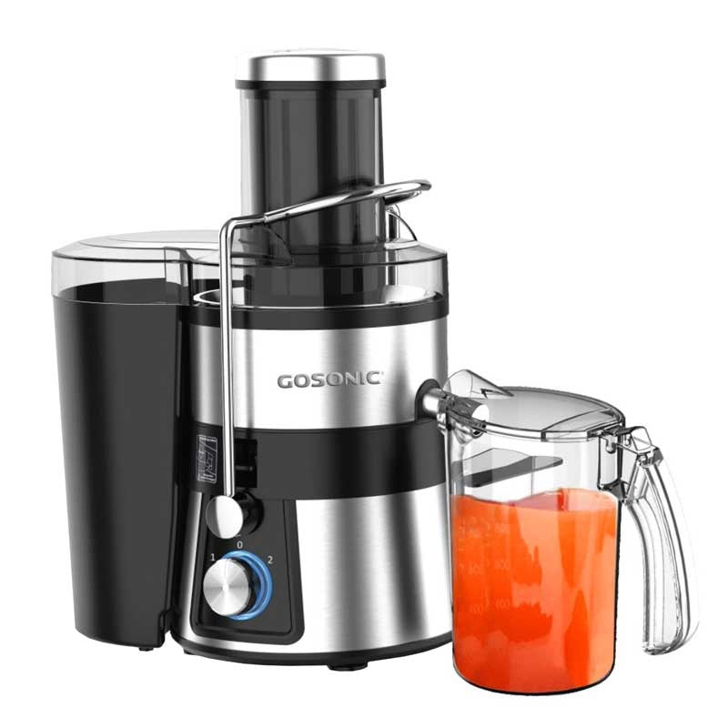 Cosonic 4-in-1 Stainless Steel Juicer CSJ-1199 – Safety Interlock & LED Light | Home Appliance