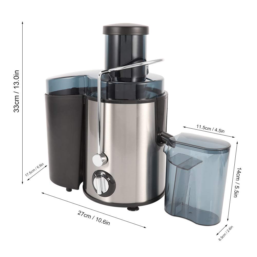 Axford Citrus Juicer – Extra Wide Feed Chute Fruit & Vegetable Juice Extractor
