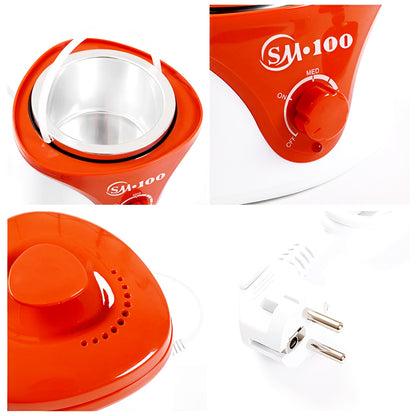 SM-100 Professional Wax Warmer Heater – Stainless Steel Pot for Salon & Home Waxing