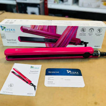 SYSKA SuperGlam Hair Straightener 2 in 1