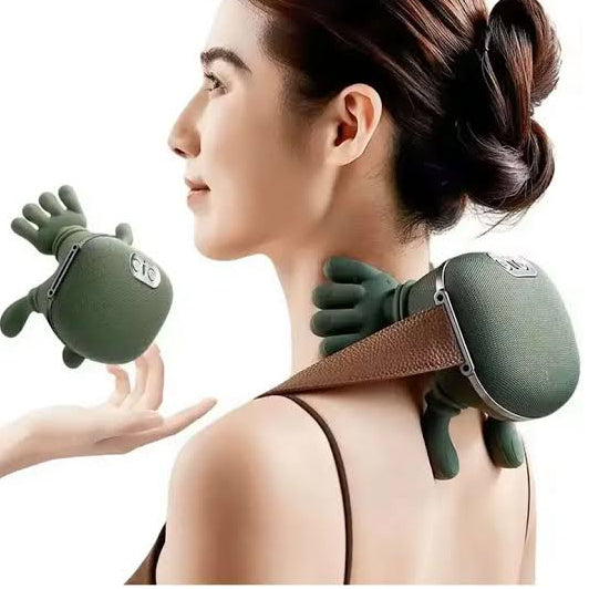 Electric Shoulder & Neck Massager – Deep Kneading Massage with Heat Function