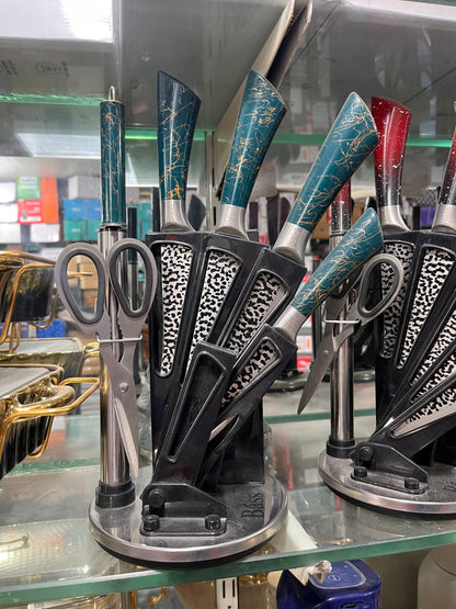 BASS  Knife Set -8 Pieces .