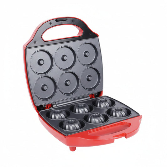 Kalorik 6-Piece Mini Bundt Cake Maker-Red