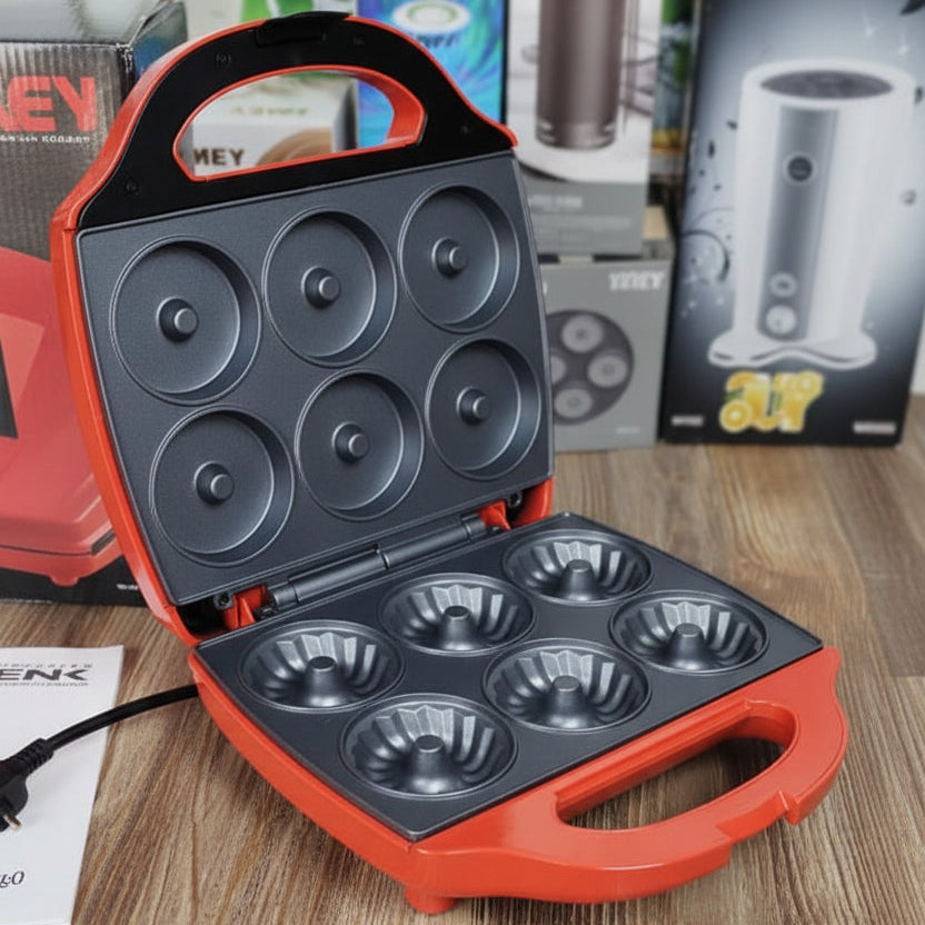 Kalorik 6-Piece Mini Bundt Cake Maker-Red