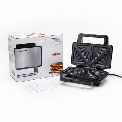 MPM MOP-45M Sandwich Toaster | 900W Non-Stick Triangular Sandwich Make